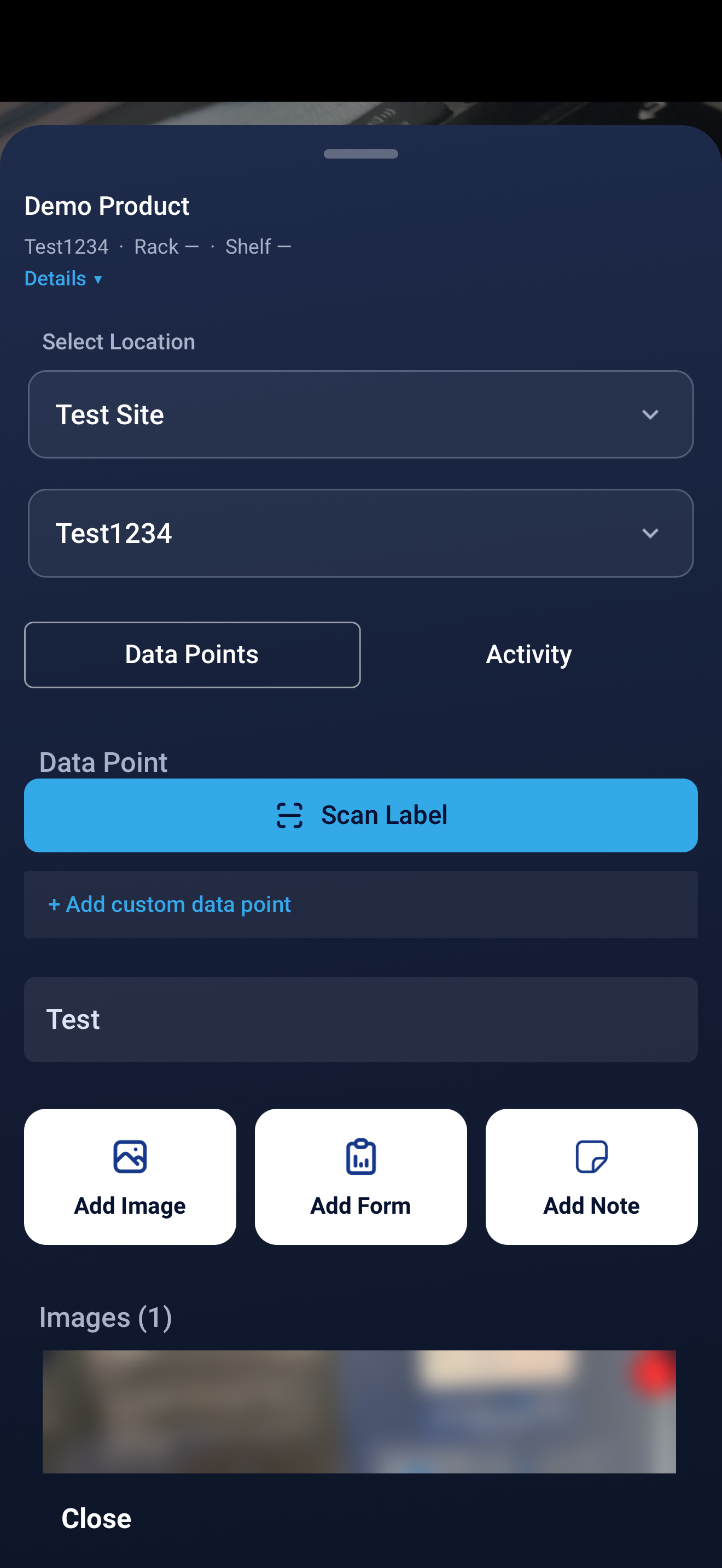 Renewables mobile field workflow